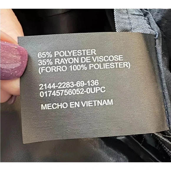 NWOT Haggar Gray Suit‎ Jacket Blazer Mens Size 48L (SU) - Picture 8 of 8